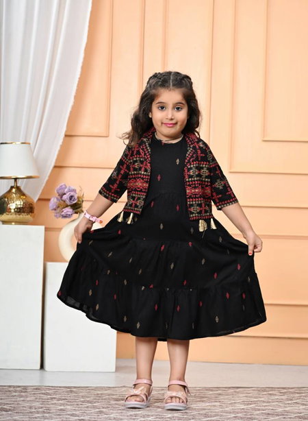 Naisha Kids 04 Rayon Fancy Kids Wear Wholesale Price In Surat